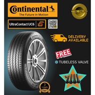 CONTINENTAL ULTRACONTACT UC6 195/65R15 NEW TYRE TIRES TAYAR BARU RIM 15 EXORA WISH UNSER ONLINE DELIVERY POS POST SHIP