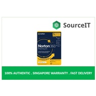 Norton 360 Premium (SG) 100GB AP 1 User 5 Device - 12 Months Subscription P/N: 21432853