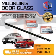 HONDA CITY 09-19 MOULDING DOOR GLASS SEAL RUBBER OUTER STRIP WINDOW GETAH LUAR TINGKAP TMO T9A 72410