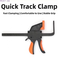 Guide Rail Clamp TPR Pads Optimized Lever Mechanism Fast Board Fixation