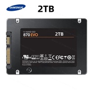 JKLP SSD ต้นฉบับ870 EVO 500GB 1TB 2TB 4TB 8TB ดิสก์แบบแข็ง HDD ภายใน SATA ฮาร์ดไดรฟ์2.5นิ้ว Ps5แล็ปท