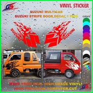 ✔ ✴ ▥ Suzuki Multicab Body Decals -Stripping Decal High Quality Vinyl Sticker