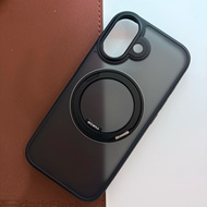 BEVAS Hazy Shield Magnetic Shock-resistant Bracket Phone Case MagSafe Shock-resistant Case Bracket C