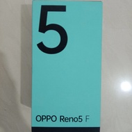 OPPO RENO 5F 8/128 SECOND LENGKAP