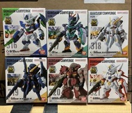Bandai FW Gundam Converge Core Part 29 , 1 Set 6 Pcs 00 OO Qan , Gfred , TR-6 Woundwort , Hazel , Ma
