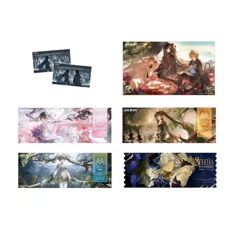 Sunsyea PUNISHING: GRAY RAVEN Official Merch Laser Tickets Lee Lucia Luna Watanabe Camu Chrome Kamui