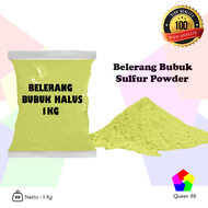Belerang Bubuk Halus 1kg / Sulfur Powder 1kg / Belerang 1kg/ Belerang Sulfur 1kg / Murni / Belerang 