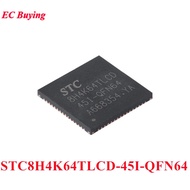 5pcs/1pc STC8H4K64 STC8H4K64T LCD STC8H4K64TLCD-45I QFN64 STC 8H4K64 1T 8051 Single-Chip Microcontro
