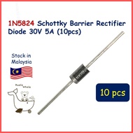 10PCS 1N5824 IN5824 Schottky Barrier Rectifier Diode 30V 5A 5824