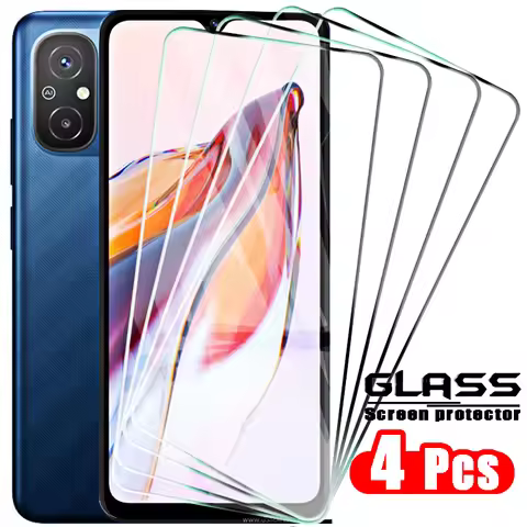 4PCS Redmi12C Glass 9H Tempered Glass for Redmi 12C 12 10 9 C A 22120RN86G 10c 10a 9a 9c NFC 8a Scre