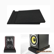 CARAMELOMA Studio Monitor Isolation Pads, Shockproof Black Speaker Isolation Pads, Acoustic Foam Sou