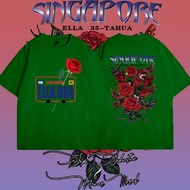 NEW~ Ella USA 100% Cotton Short Sleeve Printed T-shirt Ella 35-TAHUN TeeS-5XL