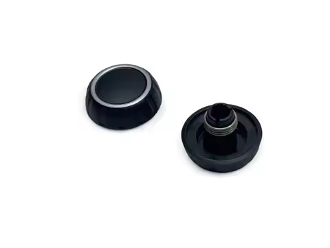 2 Pieces CDR24 Radio Rotary Button Knob Set For Porsche 997 Cayman Boxster 987 - Part NO. 9976459130