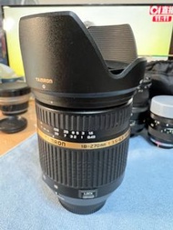 TAMRON 18-270mm F3.5-6.3 Di II VC for Nikon 連遮光罩同72mm UV 防花鏡