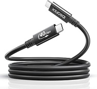 [USB-IF Certified] USB 4 Cable 1.6ft Compatible with Thunderbolt 4 Cable Thunderbolt 3 Cable,iDsonix 40Gbps USB4 Cable 100W Charging,8K or Dual 4K Display,for MacBook, iMac, Quest Link, eGPU
