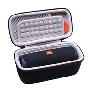 LTGEM Case for JBL Flip 6, JBL Flip 5 Flip 4 Speaker. Fits USB Cable and Accessories.