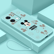 Redmi 15C POCO C85 Redmi15C Casing Mickey Family Mobile Case Cute Mouse Silicon Liquid Rubber Cover