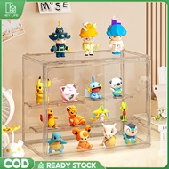 IKEA Popmart Display Case Transparent Display Rank Acrylic Toy Storage Box Blind Box Organizer 盲盒收纳盒