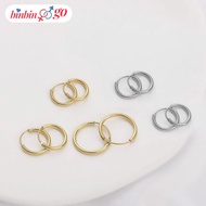 S925 Sterling Silver Earrings Golden Earrings