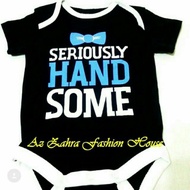 Handsome Baby Boy Romper