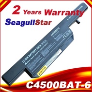 C4500BAT-6 C4500BAT 6 C4500BAT6 battery for Clevo C4100 C4500 C4500Q C5100Q C5500Q  B4100M B4105 B51