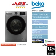 NEW Beko 10KG Front Load Washer Inverter Direct Drive 1400RPM Washing Machine Mesin Basuh Auto 洗衣机 洗衣機 WCV10749XMST