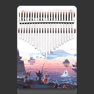 Hot Đàn kalimba trong suốt kalmba 17 21 phím tàu thousand Sunny tàu hải tặc One piece Sky children o