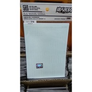C011MS C011 Caution Metallic Silver Water Slide Decal from D.L