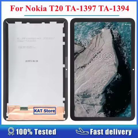 Compatible For Nokia Tablet T20 TA-1397 TA-1394 LCD Display Screen Touch Digitizer Full Assembly Rep