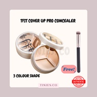 READY STOCK TFIT TRICHROMATIC CONCEALER HIGH COVERAGE ACNE PIMPLES DARK CIRCLES 三色遮瑕黑板黑眼圈