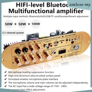 [AmlesoMY] Channel Audio Amplifier Protection Mechanism DIY Speaker Bluetooth Universal D900 2.1 for