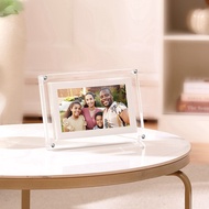 New 7-Inch Transparent Acrylic Digital Photo Frame Video Picture Music Player Electronic Photo Frame