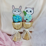 Forget-me-not 勿忘我 花束  情人節 生日禮物  畢業禮物 閨蜜