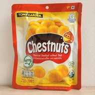 TONG GARDEN (120g bag) THAI SHELLED Roasted Chestnut (Diet) Keto Diet Roasted Chestnut without Shell