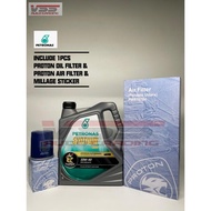 Petronas Syntium 800 10W40 Semi Synthetic SN/CF Engine Oil 4L + Proton Oil Filter (SET)