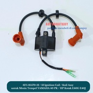 MESIN 6F5-85570-12 / 13 Ignition Coil / Coil Assy for YAMAHA 40 PK / HP Outboard Engine Box E40G E40