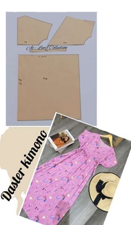 pola instan / pola jiplak DASTER KIMONO