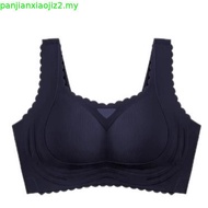 KLAME Glossy Seamless Comfortable Wireless Full Cup B/C/D/E/F Bra - Size 32-44 KLM960