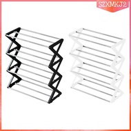 [szxmkj2] 4 Frame Shoe Storage Unit 16.5x7.3x19.5inch Easy Assembly for Footwear