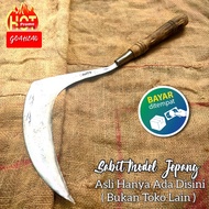 ( OBRAL ) Sabit Model Khas Jepang - Arit Baja Isen Wojo ( lebih tajam ) - Arit Pengaritan Pemotong R