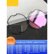 Mineral glass For Diesel DZ4318 DZ7370 DZ7395 DZ7396 series Watch crystal Men Watch Replacement Glas