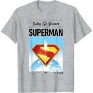 Baju SUPERMAN 2025 Movie SUPERMAN S-Shield T-Shirt SUPERMAN Baju 100% Cotton Lelaki & Wanita Graphic