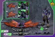 現貨 全新未拆 Hero toys 1/10 魔獸世界 魔獸爭霸 惡魔獵手 不死族 惡魔獵人 怒風 伊利丹 可動 出清