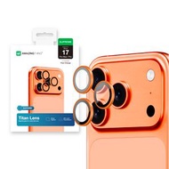 AMAZINGTHING - iPhone 17 Pro/Pro Max [TITAN - AR Lens] 鏡頭保護貼、鏡頭保護蓋，3 鏡組，AF 疏油塗層、AR 抗反射層，7 層光學結構，與鏡頭完