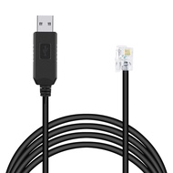 6FT USB to RJ9 4P4C Cable for Celestron NexStar Telescope Meade #505, USB to RS232 RJ9 Port Upgrade 