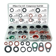【GTTR】105pcs air conditioning system compressor gasket Compressor Port Seal Gasket Kitready stock