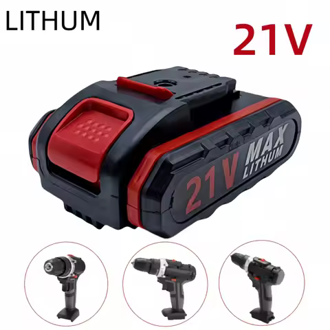 21V Rechargeable Lithium Ion Battery For 21V Cordless Electric Power Tool Lithium Ion Battery Replac