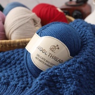 Australian Wool Yarn Strands Medium Thick Hand-Knitted Non-Pilling Wool Blended Yarn Ball C26.04.13 