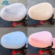 OPENMALL Plush Electric Bicycle Saddle Soft Bike Seat Covers Cycling Cushion Cycling Saddle Comforta