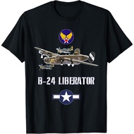 USAAF B-24 Liberator WW2 Bomber Airplane T-Shirt for Kids